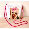 dětská kabelka pejsek s mašlí