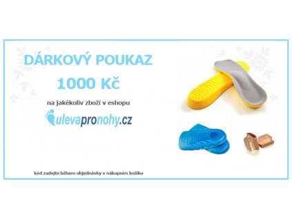 Darkovy poukaz 1000