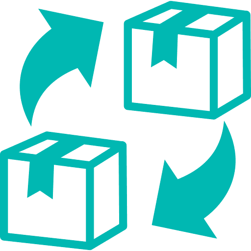 Ikona výmeny tovaru bez stresu