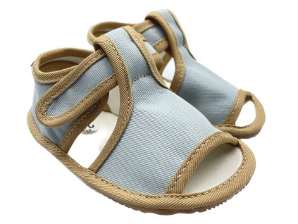 Barefoot papucky MILASH BAREpucky – PASTEL modre 4