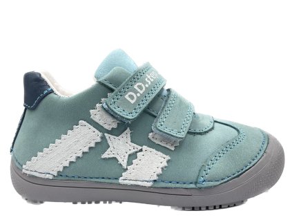 Detske kozene topanky DDSTEP S063 341M CALYPSO SKY 6