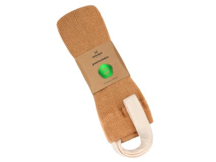 Detske pancusky DUFICA zo 100% BIO bavlny hnede