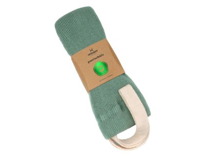Detske pancusky DUFICA zo 100% BIO bavlny zelene