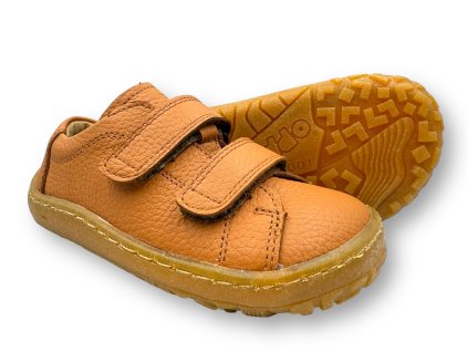 FRODDO BAREFOOT BASE COGNAC - DETSKÉ BAREFOOT TENISKY (Veľkosť 20)