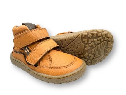 FRODDO BAREFOOT TEX AUTUMN LEAT COGNAC DETSKE TOPANKY6