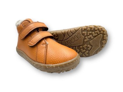 FRODDO WINTER FURRY COGNAC ZIMNE BAREFOOT TOPANKY2