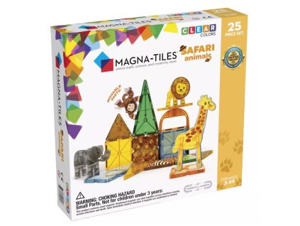 magna tiles magneticka stavebnica safari 25 dielov 0