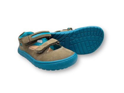 PROTETIKA NERY KHAKI DETSKE BAREFOOT SANDALE