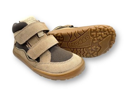 froddo barefoot tex autumn beige g3110266 15 detske barefoot topanky podrazka