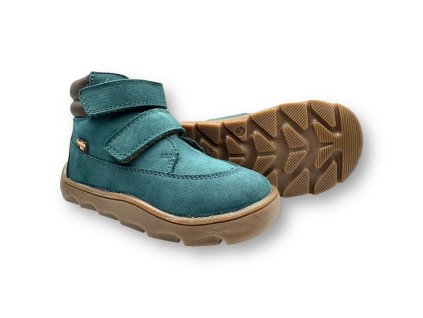 FRODDO ZERU TEX BAREFOOT TOPÁNKY - PETROLEUM (Veľkosť 22)