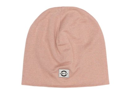 mikk line viscose hat ash rose shimmer detska tenka trblietava ciapka z viskozy