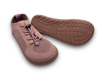 protetika gael old pink detske sietovane barefoot tenisky5