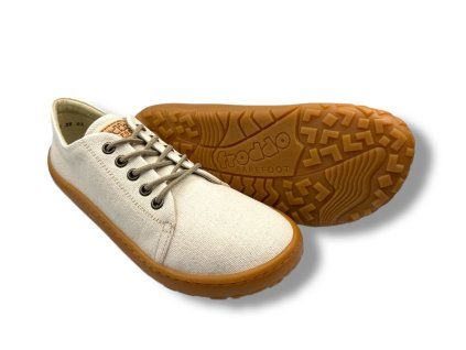 froddo botaniq laces white platene barefoot tenisky4