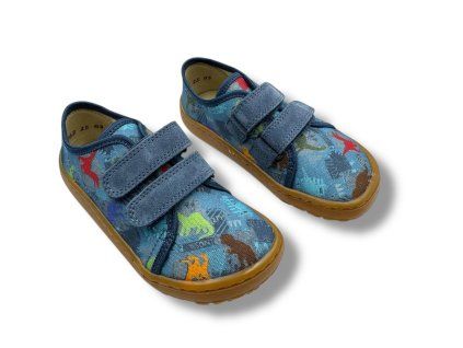 froddo canvas dark denim detske platene barefoot tenisky5