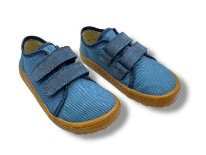 froddo canvas denim detske platene barefoot tenisky5