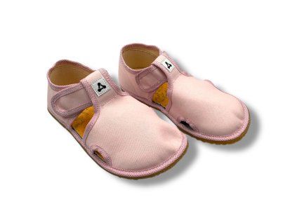 antal rascal basic pink detske barefoot papuce4