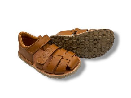 froddo flexy f cognac detske barefoot sandale2