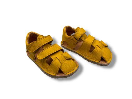 froddo flexy avi yellow detske barefoot sandale5