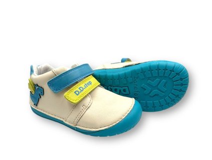 DDSTEP BAREFOOT PRECHODNÉ TOPANKY S070 51562 WHITE2