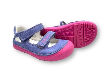 DDSTEP H063 51185M LEVANDER DETSKe BAREFOOT SANDaLE2