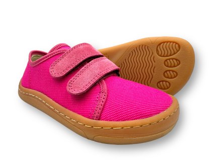 DETSKe BAREFOOT TENISKY G1700379 3 FRODDO BAREFOOT CANVAS FUXIA