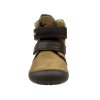 Detské barefoot zimné topánky DDstep W070 111A hnedá kópia 4