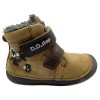 Detské barefoot zimné topánky DDstep W070 111A hnedá kópia 6