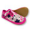 Dievcneske barefoot papuce EF BAREFOOT KVETY3