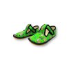 BEDA BAREFOOT PAPUCKY BF 060010:W GREEN DINOBALL1
