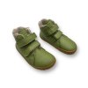 froddo winter furry olive detske zimne barefoot topanky uliate 04 zhora par siroka spicka