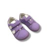 Protetika Koro Purple – detské plátené barefoot tenisky