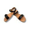 froddo flexy buckle black barefoot sandale