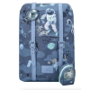 frii retro 22l astronaut blue denim ergonomicka skolska taska