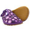 BEDA BAREFOOT PAPUcKY sIRsIE W VIOLET FLOWER 3