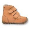 BUNDGAARD PETIT MID LAMB II 235 COGNAC BAREFOOT ZIMNe TOPaNKY