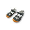 DDSTEP H063-51185CM DARK GREY - DETSKÉ BAREFOOT SANDÁLE (Veľkosť 25)
