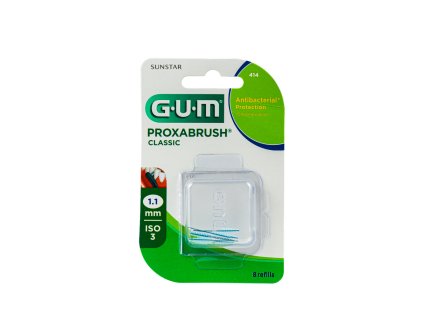 168 168 168 168 168 168 g u m classic interdental brush 1 1 mm 414 8 pcs