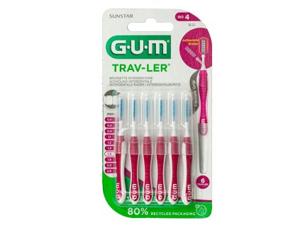 204 204 g u m 20trav ler 20interdental 20brush 201 4 20mm 201612 206 20pcs