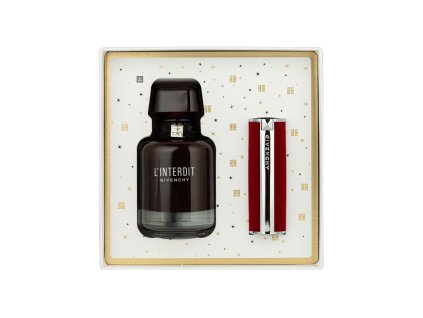 213 213 givenchy l interdit rouge set 88 5 ml edp 50 ml le rouge 37 1 5 g