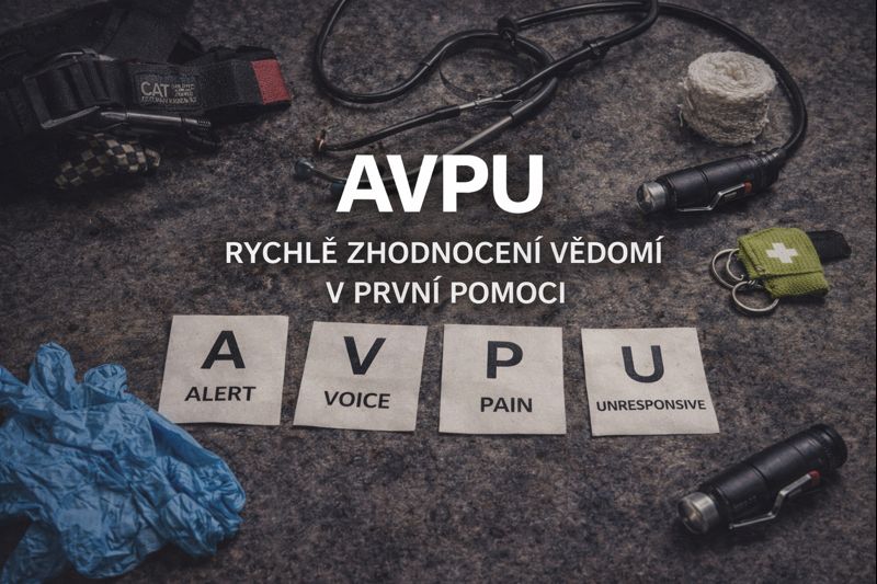 AVPU – rychlé zhodnocení vědomí v první pomoci