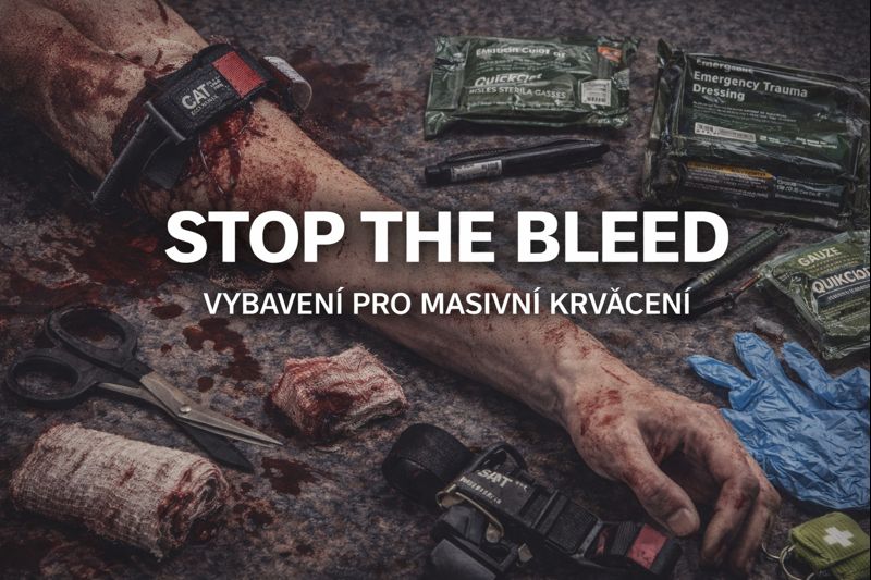 STOP THE BLEED – vybavení pro masivní krvácení