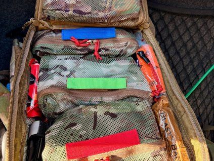 Zakázkový velcro rozlišovací panel – barevné varianty (MARCHED)