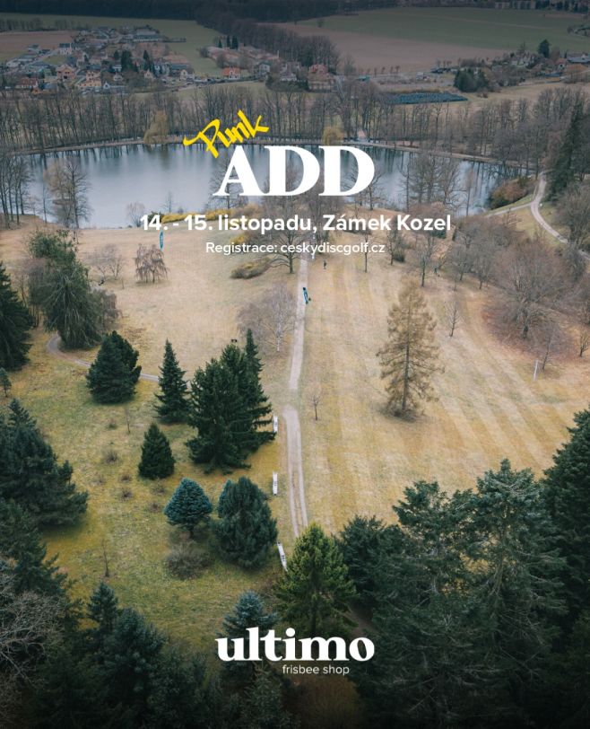 Punkové ADD, registrace už běží 🐐🥏 Odlehčený turnaj na závěr sezóny, vlastně už možná i po ní 😁 Klasicky v parádním parku...