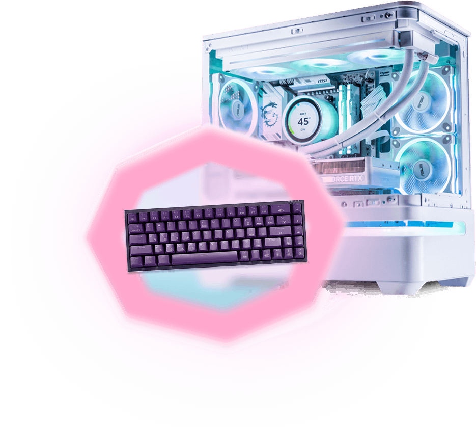Herní PC s klávesnicí zdarma — Jarní Respawn