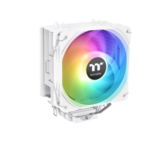 Bílý vzduchový tower chladič Thermaltake, který UltraComp používá v herních sestavách