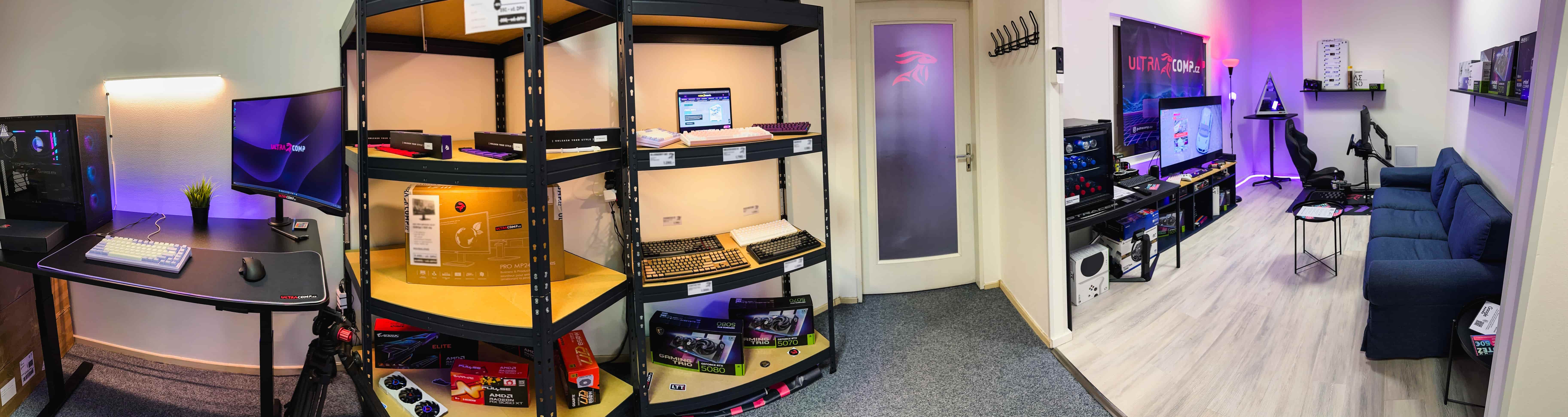 ULTRACOMP pobočka - panorama