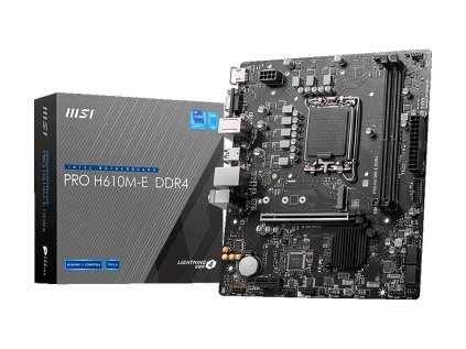 msi pro h610m e zakladni deska
