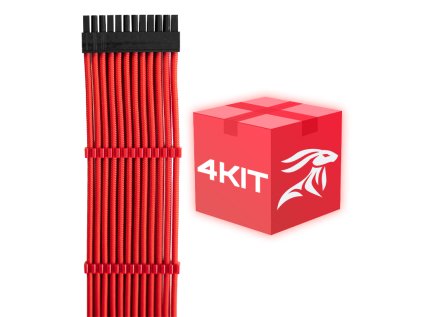 barevne psu kabely pc cervene