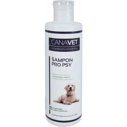 CANAVET šampon pro psy s antiparazitní přísadou Canabis Care Complex 250ml