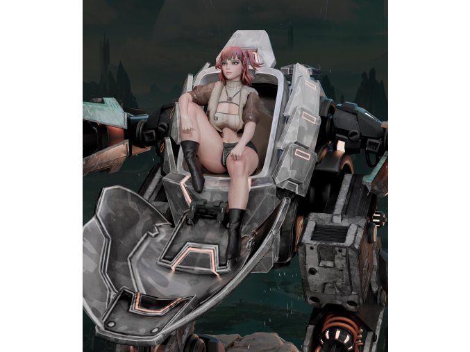 Nova Striker - Mecha version